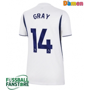 Tottenham Hotspur Archie Gray #14 Replik Heimtrikot Damen 2026-27 Kurzarm